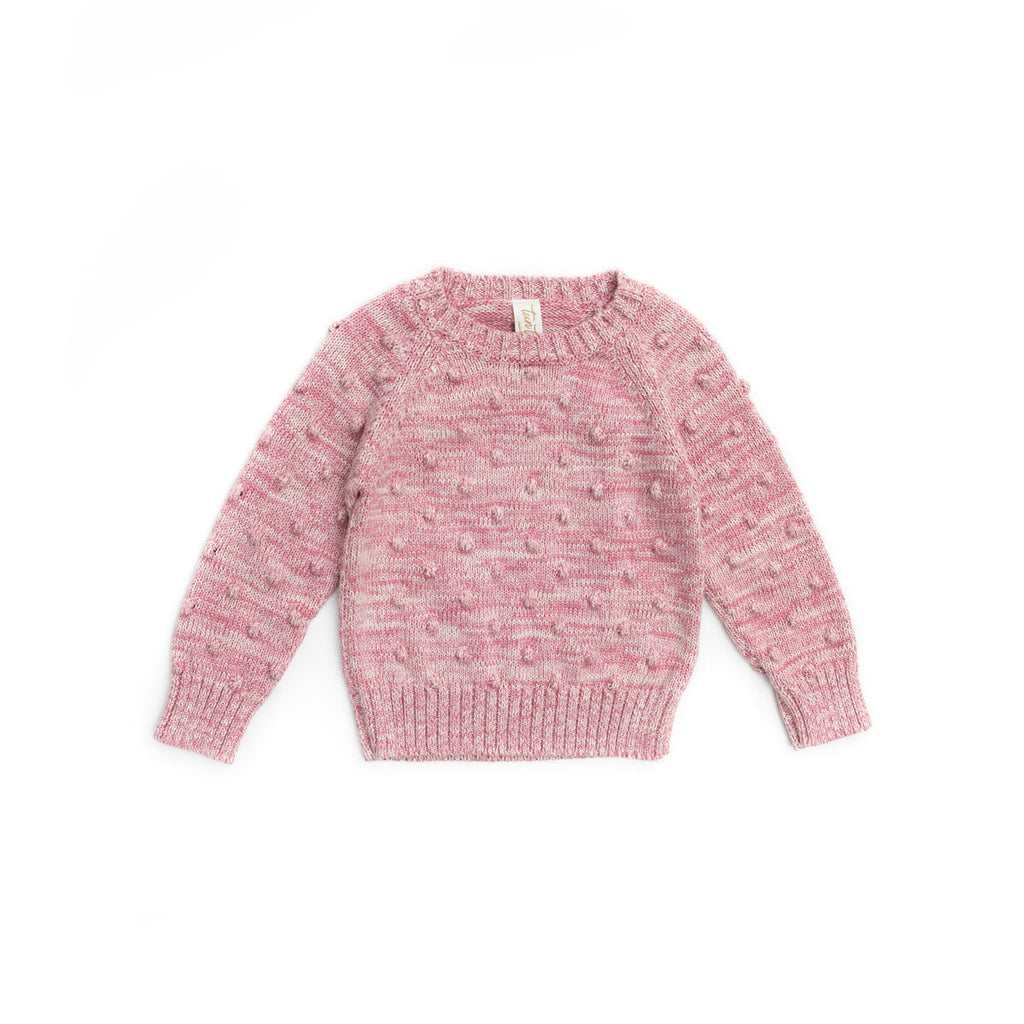 Tun Tun Jo Sweater in Mauve Marl