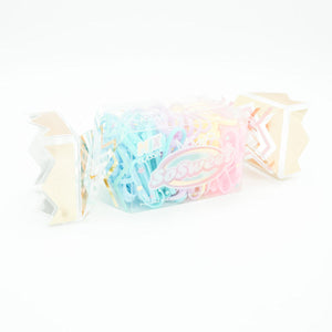 Miki Miette Candy Elastic Gift Box in Pastel Rainbow