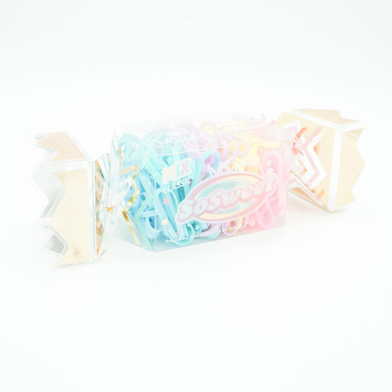 Miki Miette Candy Elastic Gift Box in Pastel Rainbow
