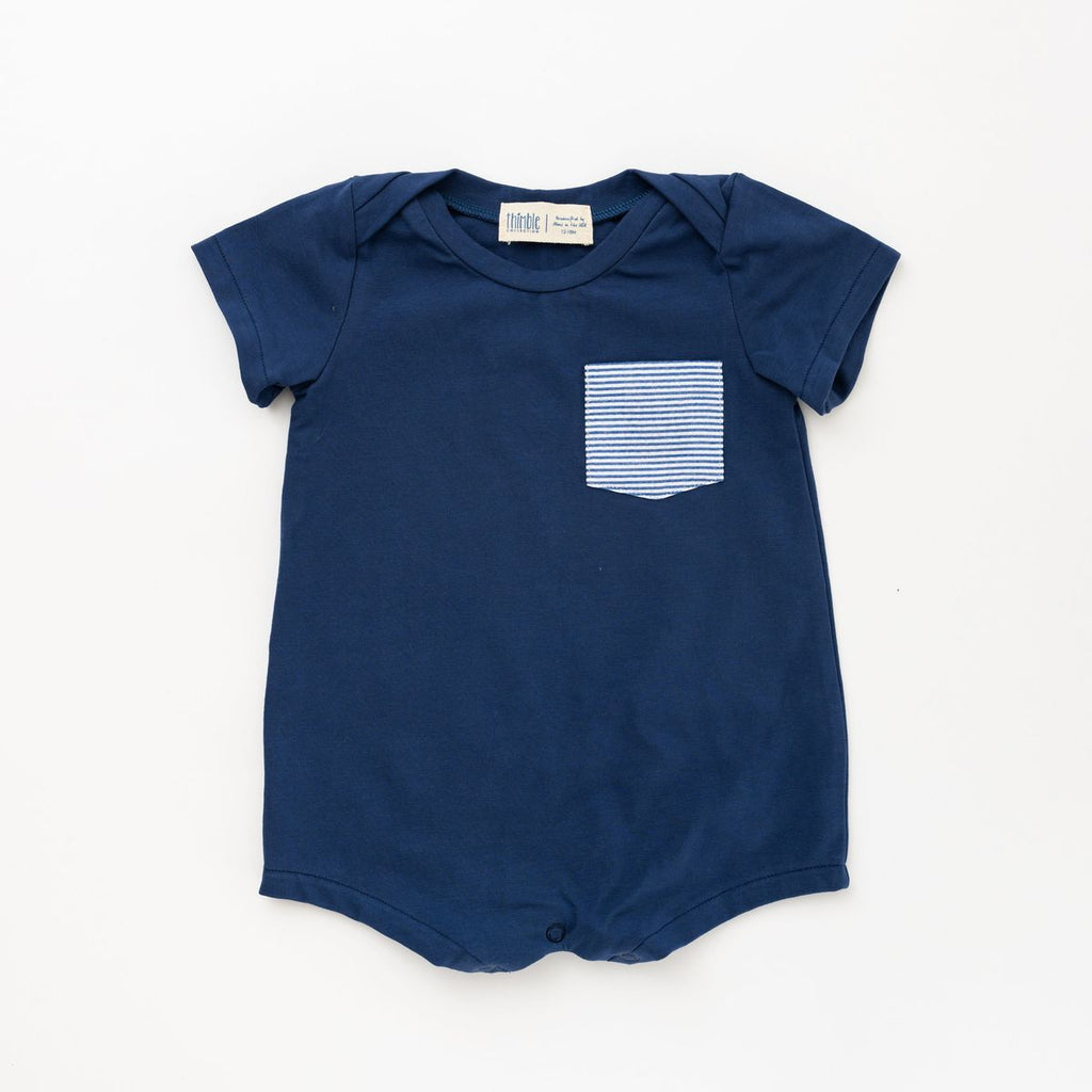 Thimble Shortall in Azure Marine