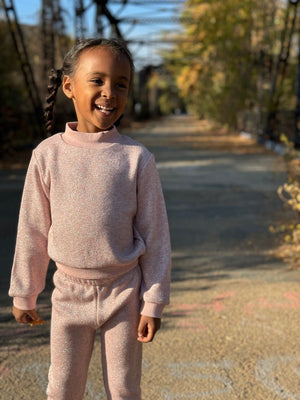 Vignette Eden Sweatshirt in Rose Sparkle