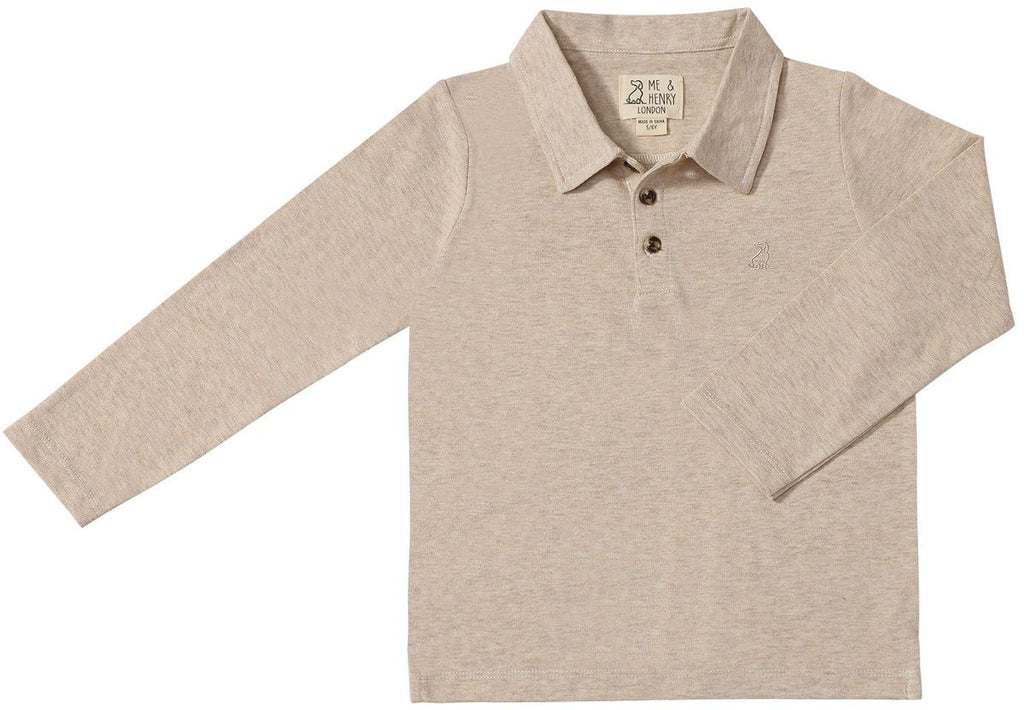 Me & Henry Spencer Polo in Beige