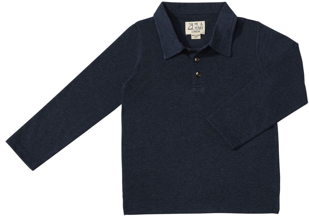 Me & Henry Spencer Polo in Navy