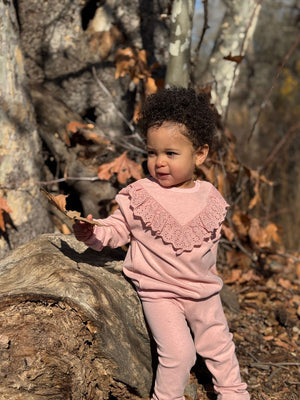 Vignette Arianna Set in Rose