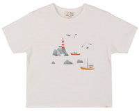 Me & Henry Falmouth Tee in Harbor