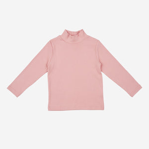 Petite Hailey Ollie Turtleneck Top in Pink