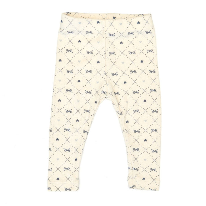 Tun Tun Pointelle Pant in Blue Bows