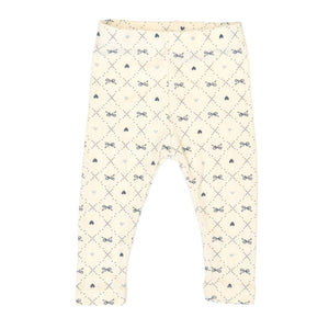 Tun Tun Pointelle Pant in Blue Bows