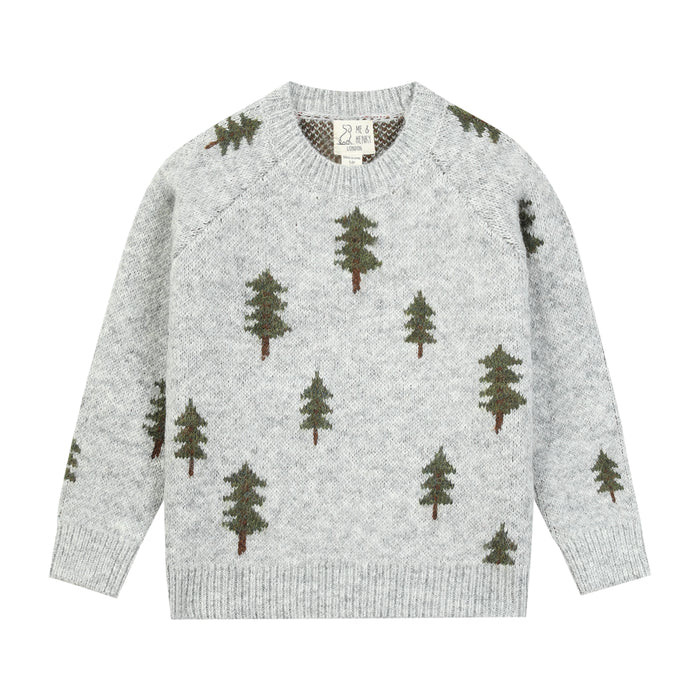 Me & Henry Woody Sweater in Forest