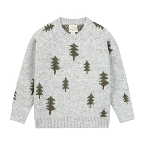 Me & Henry Woody Sweater in Forest
