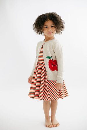 Good Apples Cardigan in Happy Apples