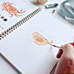 emily lex studio Seaside Watercolor Workbook