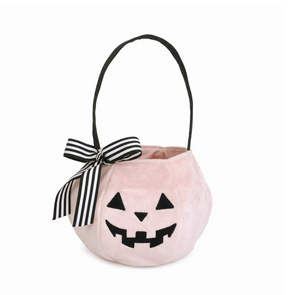 Mon Ami Pumpkin Halloween Bag in Pink