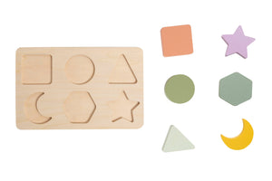 Pearhead Wooden Shapes Puzzle