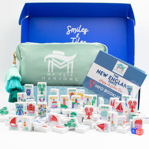 My Fair Mahjong The New England Series: Mahjong Set with Nautical Flair