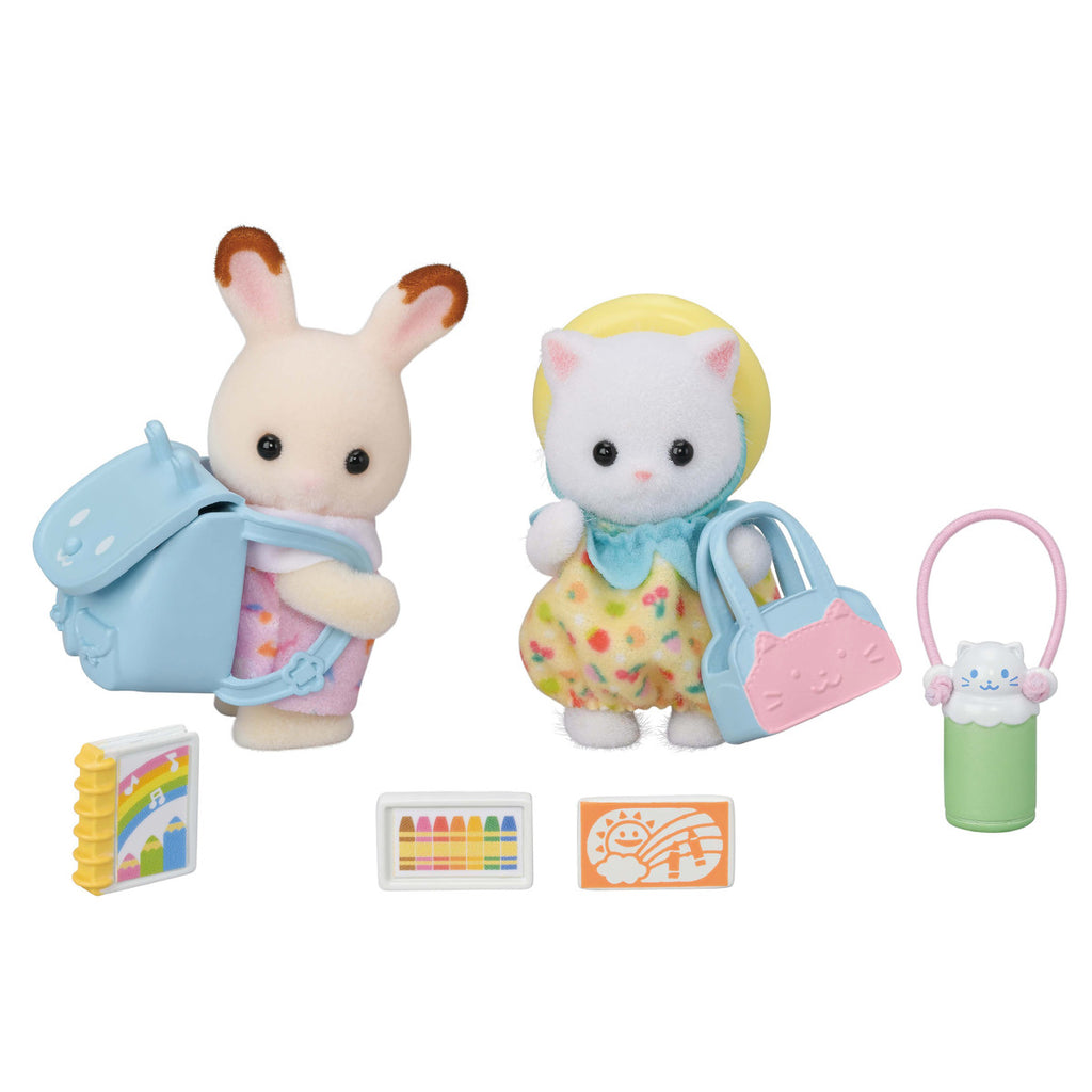 Calico Critters Nursery Friends Walk Along Duo