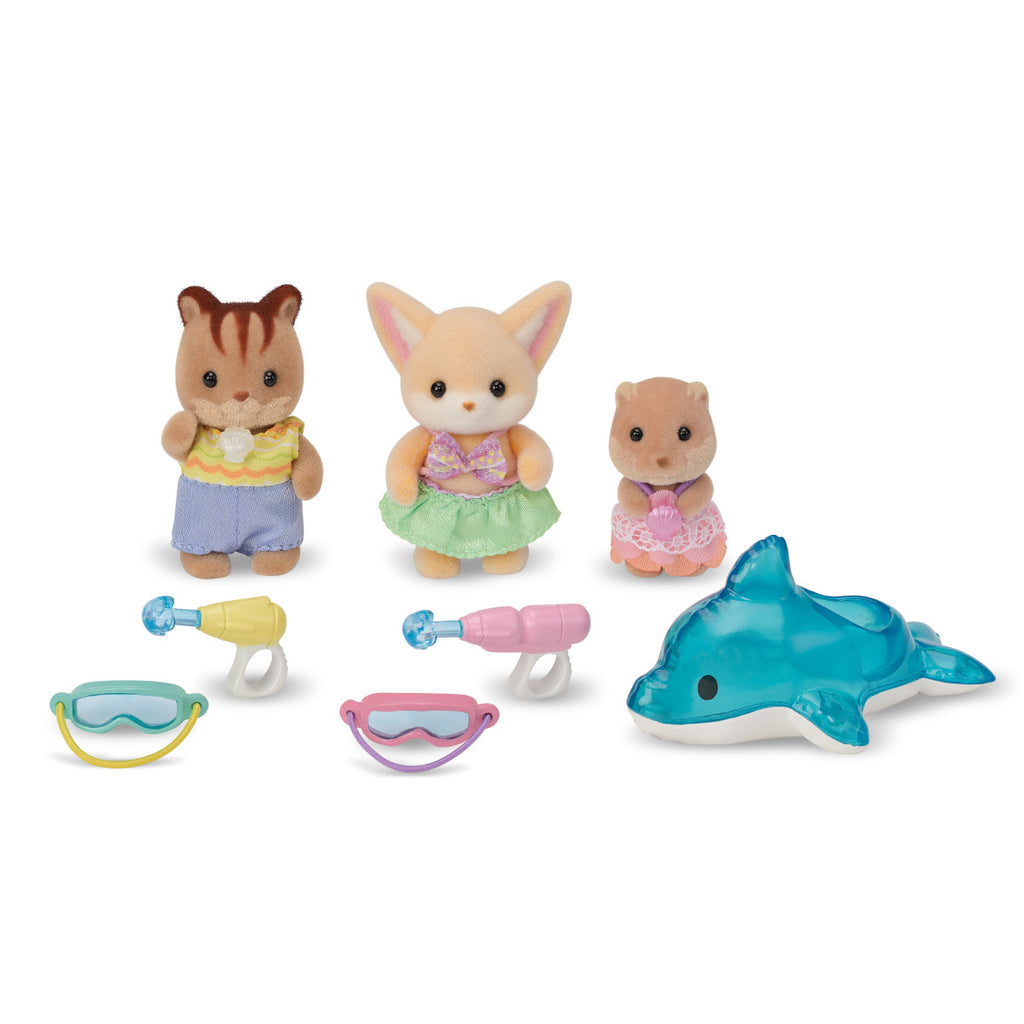 Calico Critters Nursery Pool Friends Trio