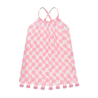 Mer St Barth Mini Chantal Sundress Shell Beach Pink