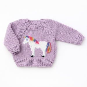 Huggalugs Sweater in Unicorn