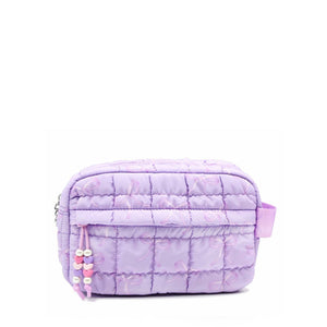 OMG Accessories Quilted Scrunchies Bow Printed Pouch