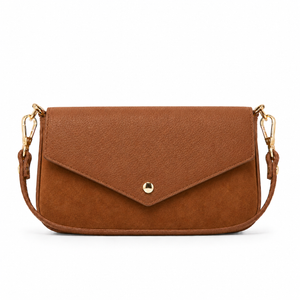 German Fuentes Handbags - Leather and Suede Crossbody Bag GF0913