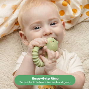 Tiger Tribe Dino Silicone Teether