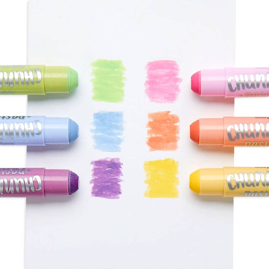 Ooly Chunkies Pastel Paint Sticks - Set of 6