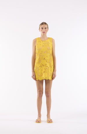 Le Superbe Sunflower Shift Dress