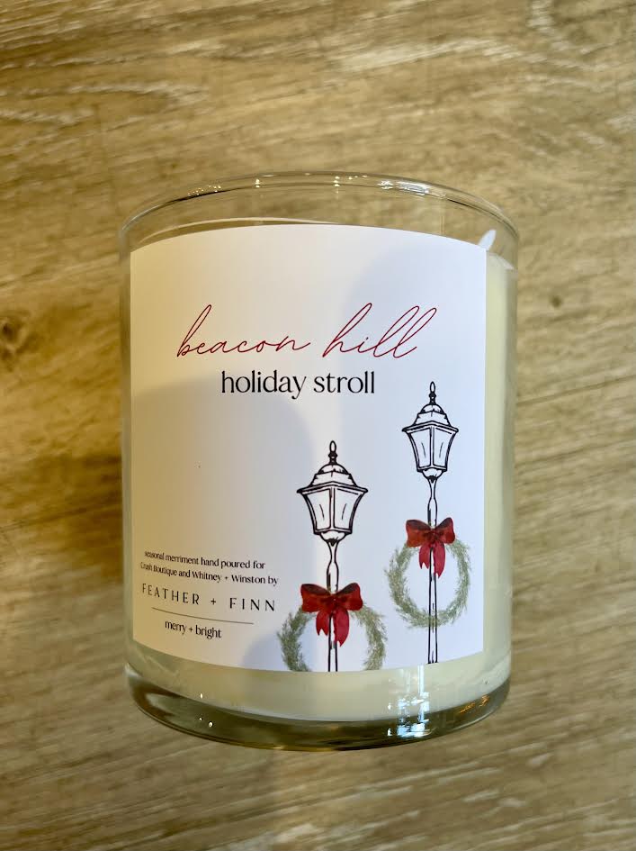 Feather + Finn Beacon Hill Holiday Stroll Candle