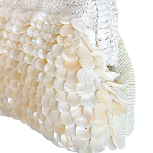 Gaby & Grace  Maui Seashell Beaded Handbag