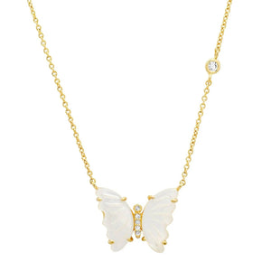 Tai Mother of Pearl Butterfly Necklace