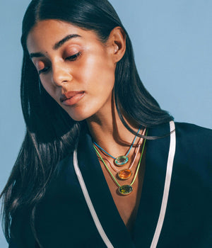 Loren Hope - Marisol Necklace in Rosaline