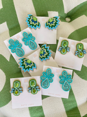 Beth Ladd Collections - Mercer Earrings in Turquoise