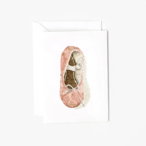 Emily Lex Studio Mini Enclosure Notecard in Ballet Shoe