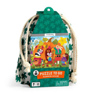 Chronicle Books Pumpkin House 36 - Piece Puzzle to Go