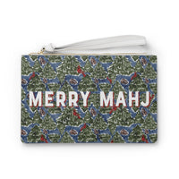 Britt Mills Merry Mahj Holiday Mahjong Card Holder in Merry Wood
