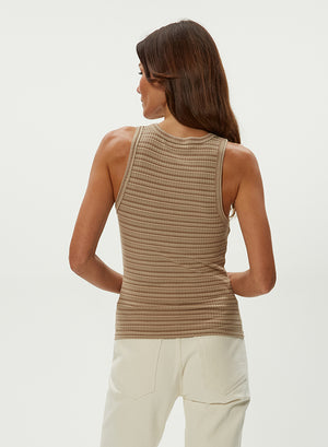CAROLIE RIBBED TANK