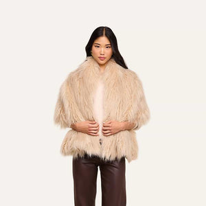 L'Agence Sabine Faux Fur Stole Scarf