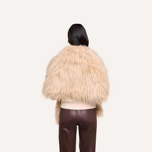 L'Agence Sabine Faux Fur Stole Scarf