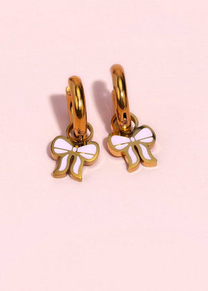 Pierced Co Pink Bow Charms