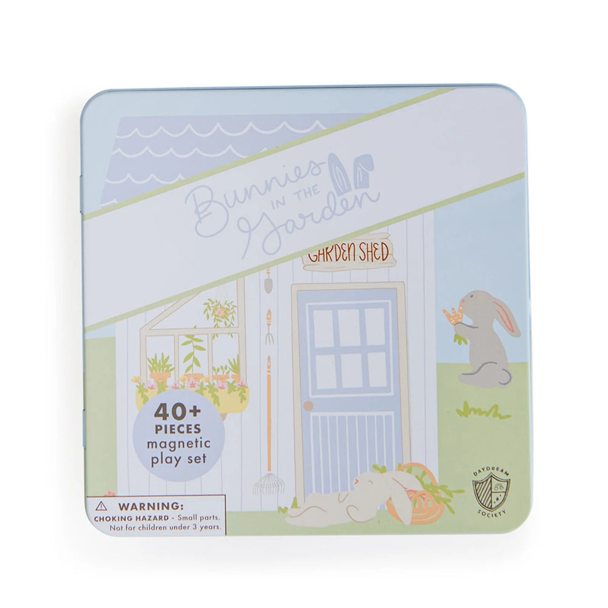 Daydream Society Bunnies in the Garden Magnetic Play Set