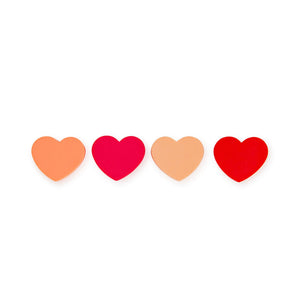 Daydream Society Heart Eraser Set