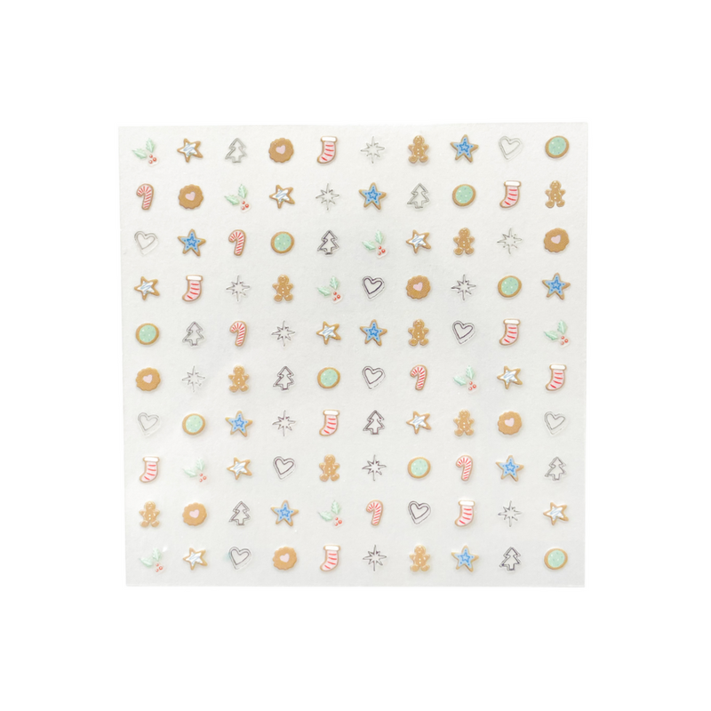 Daydream Society Nail Stickers in Baking Spirits Bright