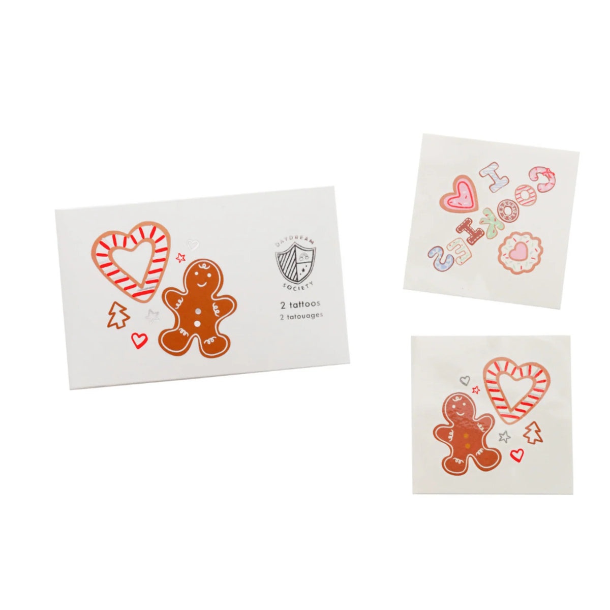 Jollity / Daydream Society Christmas Temporary Tattoos - Multiple Styles!