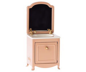Maileg Sink with Mirror in Dark Powder