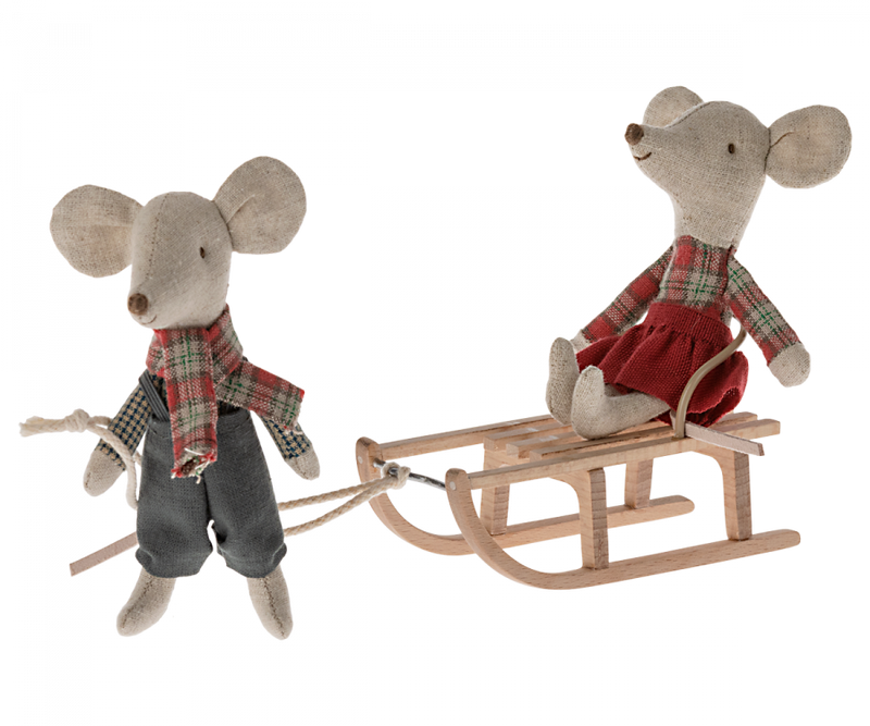 Maileg Sled for Mouse Toy