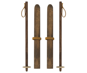 Maileg Ski & Ski Poles, Mum & Dad Mouse