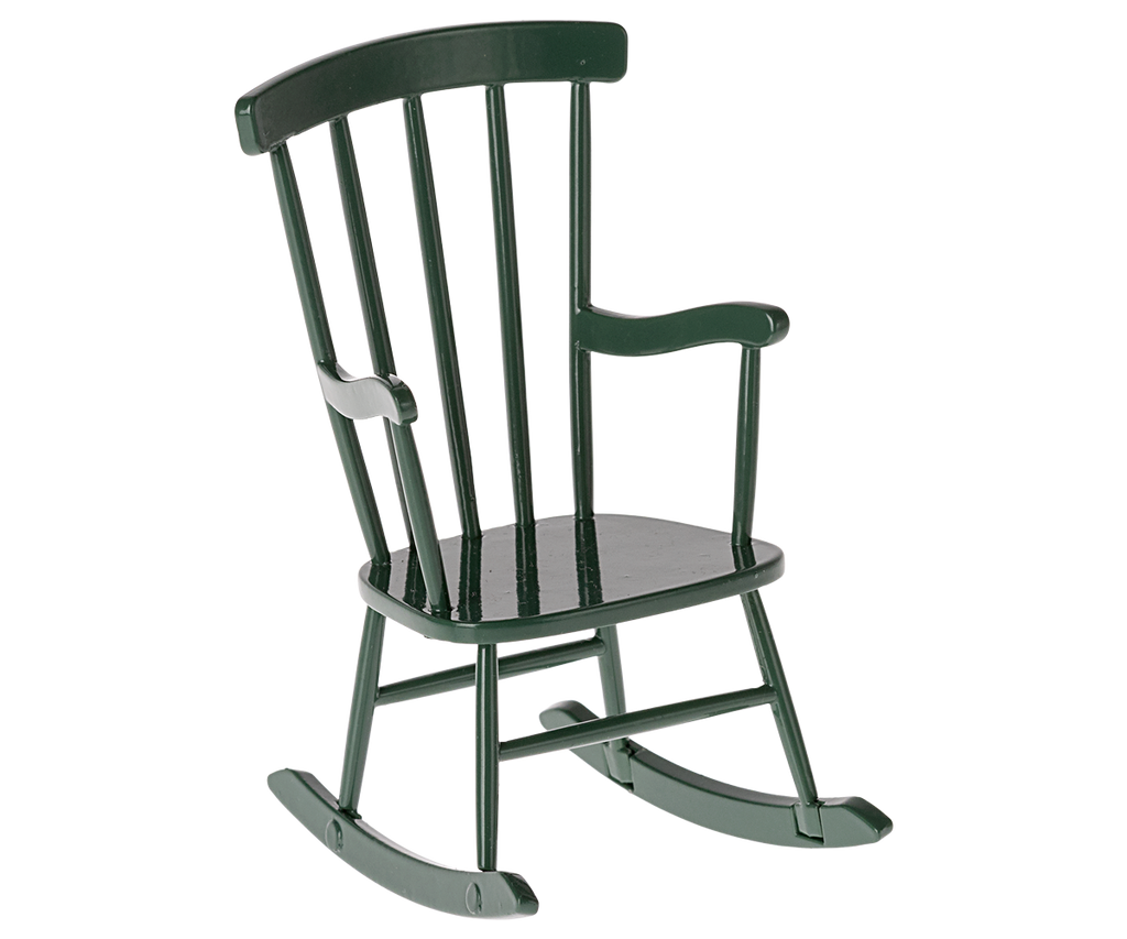 Maileg Green Mouse Rocking Chair