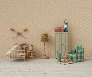 Maileg Mouse Alarm Clock in Powder