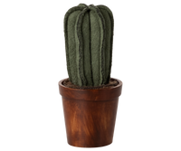 Maileg Flower Pot with Cactus with Toy Mouse